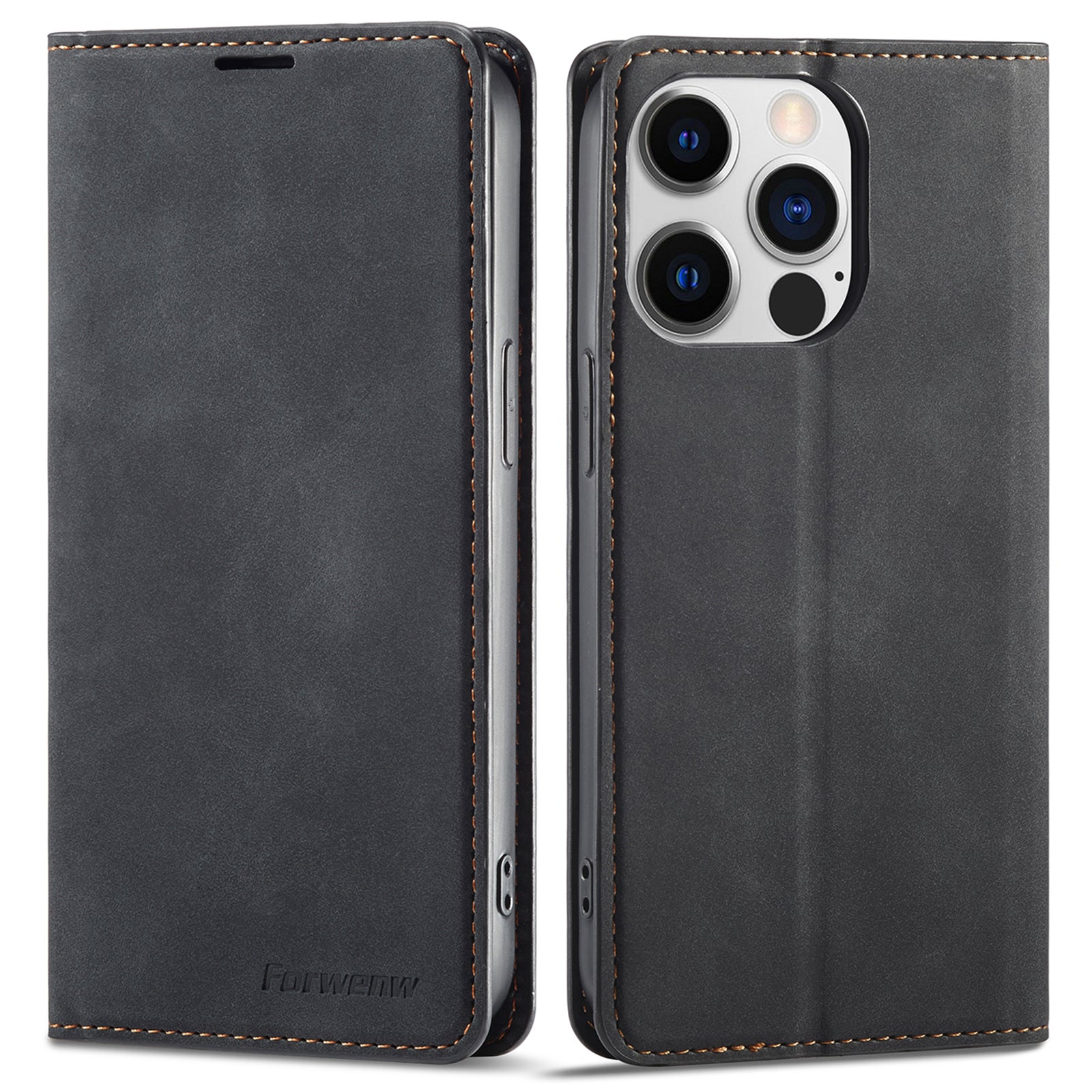 FORWENW Anti-drop Phone Case for iPhone 14 Pro Max Skin-touch Phone Cover Stand Fantasy Series Leather Wallet Case FORWENW Anti-drop Phone Case for iPhone 14 Pro Max Skin-touch Phone Cover Stand Fantasy Series Leather Wallet Case